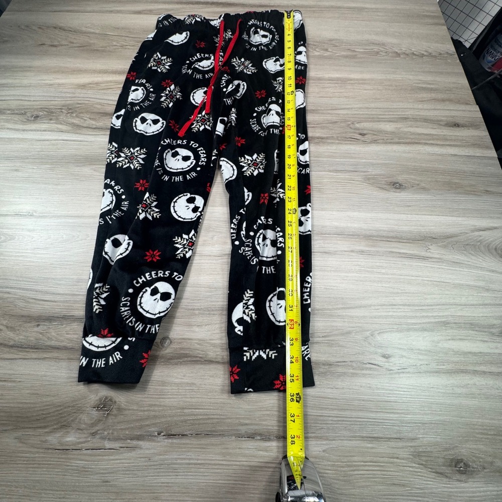 Disney‎ The Nightmare Before Christmas Jack Skellington Pajama Pants WMNS M 8/10 - Picture 2 of 9